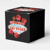 Lucky Las Vegas Box Bedankdoosjes (Voorkant Zijde)