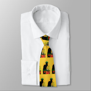 Lucky Le Chat Noir St. Patrick's Day Stropdas