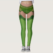Lucky Leggings Funny St. Patrick's Costume Pantalo (Devant)