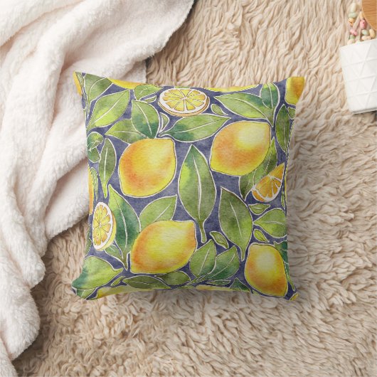 Lucky Lemon Kussen (Deken)