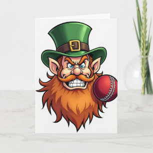 Lucky Leprechaun Cricketkaart Kaart