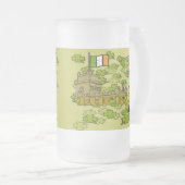 Lucky Leprechaun en Zijn Irish Castle Matglas Bierpul (Voorkant rechts)