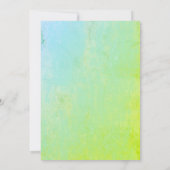 Lucky Leprechaun Goud & Regenboog St. Patrick's Da Kaart (Achterkant)