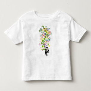 Lucky Leprechaun met shamrocks Kinder Shirts