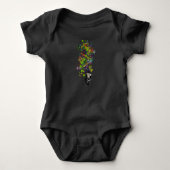 Lucky Leprechaun met shamrocks Romper (Voorkant)