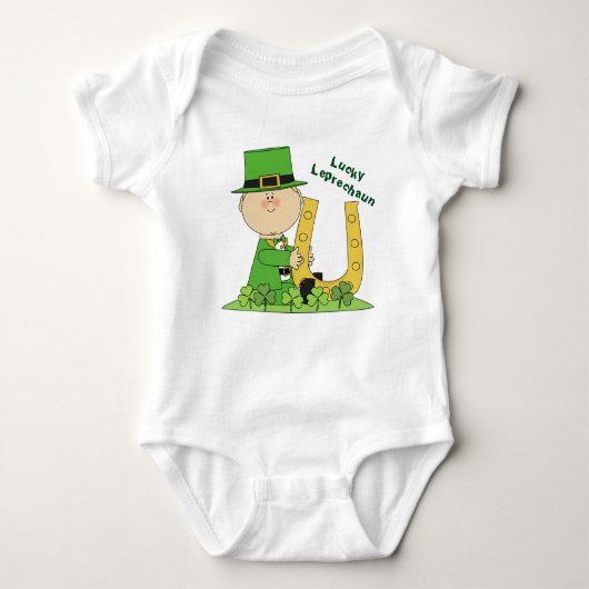 Lucky Leprechaun Romper (Voorkant)