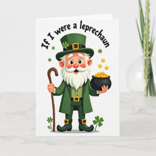 Lucky Leprechaun Scènekaart Kaart