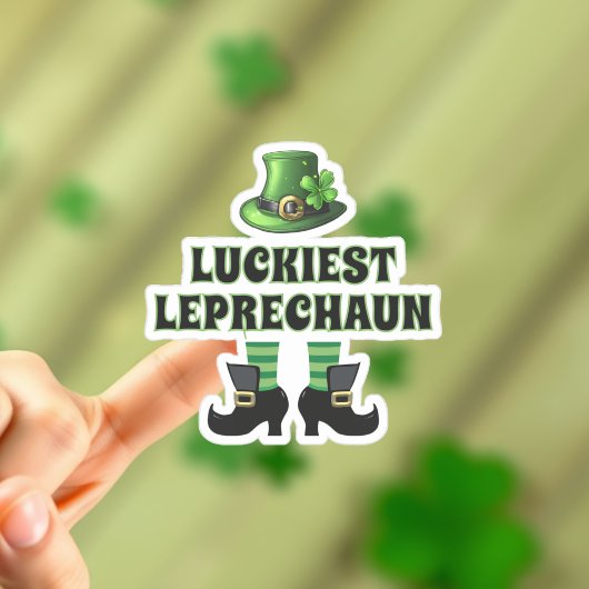 Lucky Leprechaun St. Patrick's Day Sticker