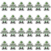 Lucky Leprechaun St. Patrick's Day Sticker (Voorkant)