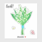 Lucky Lily du Sticker de la Vallée (Feuille)