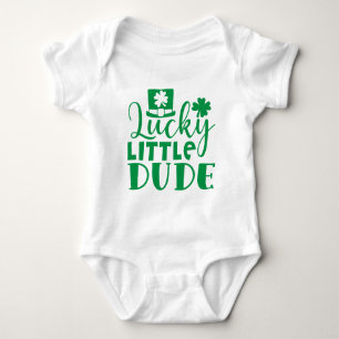 Lucky Little Dude St. Patrick's Day Romper