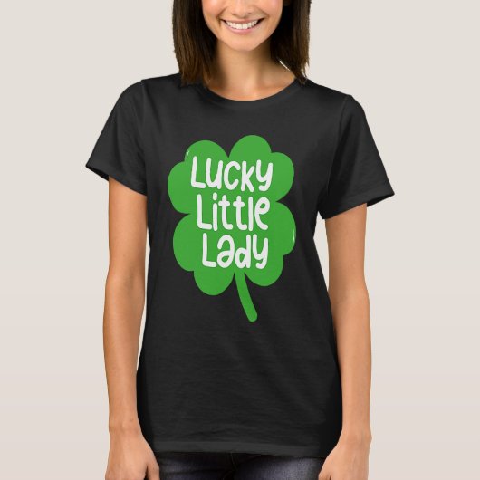 Lucky Little Lady T-shirt (Voorkant)