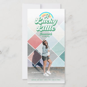 Lucky Little Shamrock Faire-part de grossesse