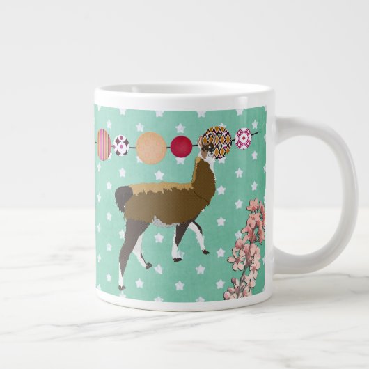 Lucky Llama Stars Mok (Rechts)