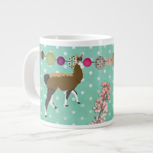 Lucky Llama Stars Mug