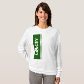 Lucky Long hoeve T-Shirt (Voorkant volledig)