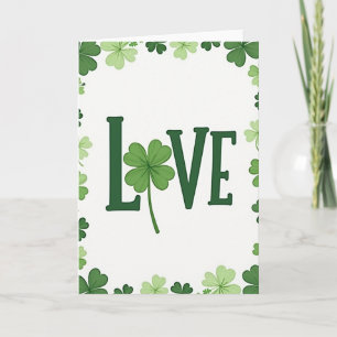 Lucky Love Clover Patroona Kaart
