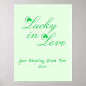 Lucky Love Poster (Voorkant)