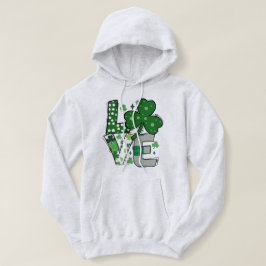 Lucky LOVE St. Patrick's Day Hoodie
