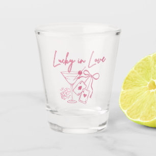 Lucky Love Vegas Casino Meisjesuitstap Bruidsfeest Shot Glas