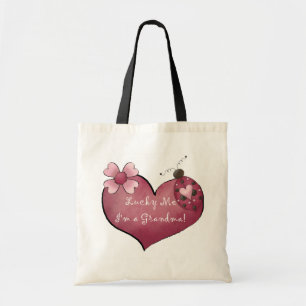Lucky Me Ik ben een oma Tshirts en geschenken Tote Bag