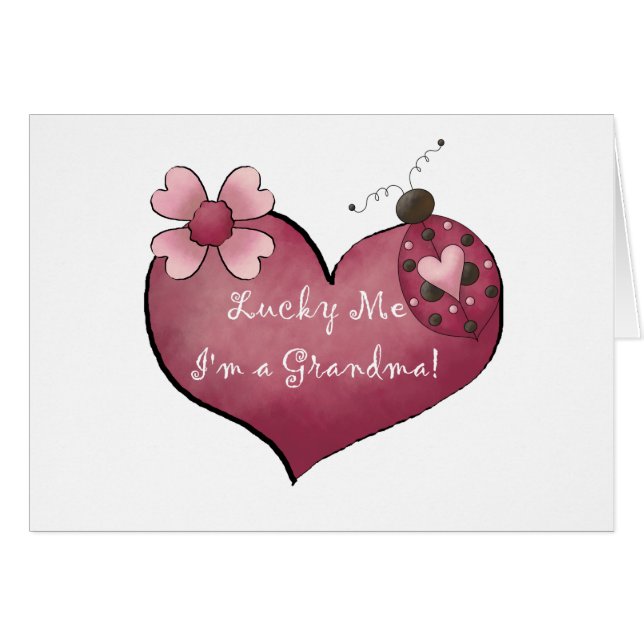 Lucky Me Je suis un grand-mère Tshirts et cadeaux (Devant horizontal)