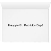 Lucky met Rainbows, Gold en Shamrocks. ZSSG (Binenzijde Horizontaal (Onderkant))