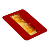 Lucky Monkey Year 2016 Greeting Magnet 1 Magneet (Rechterzijde)