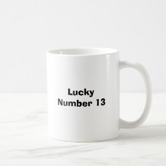 Lucky Number 13 Koffiemok