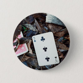 "Lucky Number 3" Ronde Button 5,7 Cm