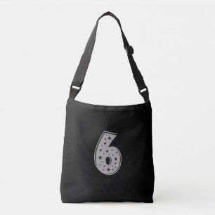 Lucky Number 6 Happy Birthday Crossbody Tas
