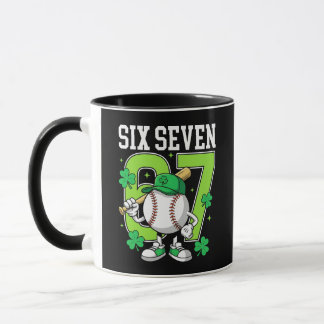 Lucky Number 7 Baseball Birthday St. Patrick's Day Mok