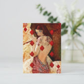 Lucky Number 9 Briefkaart (Staand voorkant)