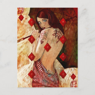 Lucky Number 9 Briefkaart