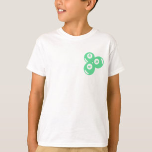 Lucky Number 9 Turkooisen Ballen T-shirt