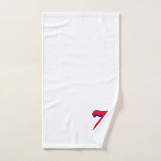 Lucky numéro sept (Serviette à main)