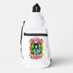 Lucky Nurse Cat Sling Bag
