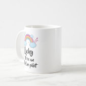 Lucky om een Mok te zijn voor vliegtuigexploitante (Voorkant links)