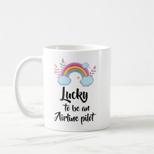 Lucky om een Mok te zijn voor vliegtuigexploitante (Links)