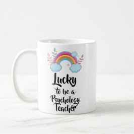 Lucky om een Mok voor psychologische leraar te zij