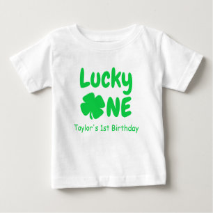 Lucky One 1st Birthday Baby T-Shirt