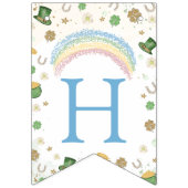 Lucky One Birthday Banner Bunting (Tweede vlag)