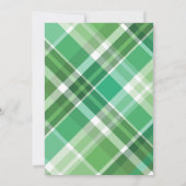 Lucky One Birthday Invitation - Girl Kaart (Achterkant)