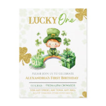 Lucky One Eerste Verjaardag St Patricks