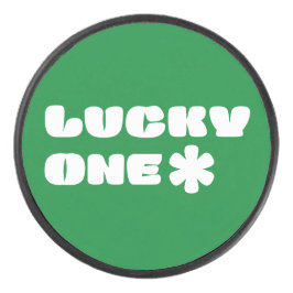 Lucky One Hockey Puck