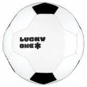 Lucky One Soccer Ball (Devant)