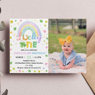 Lucky One St Patrick Day Uitnodiging voor foto's