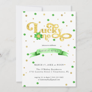 Lucky One   St. Patrick's Day 1e verjaardag