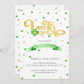 Lucky One | St. Patrick's Day 1st Birthday (Voorkant / Achterkant)