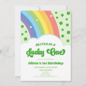 Lucky One St. Patrick's Day 1ste verjaardag Kaart (Voorkant)